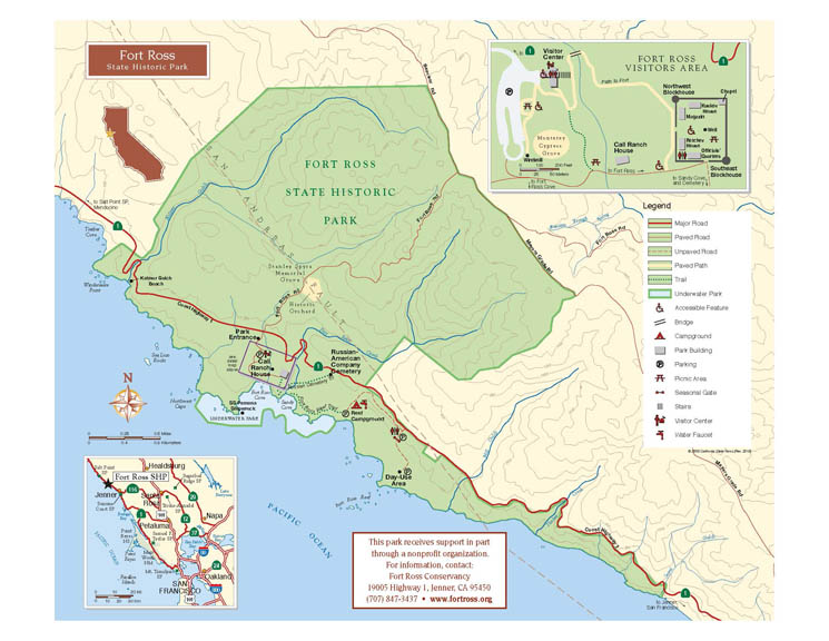 Fort Ross Map