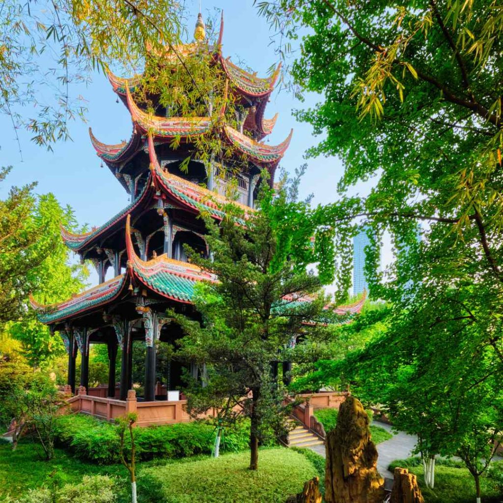 成都必去景点:望江楼公园