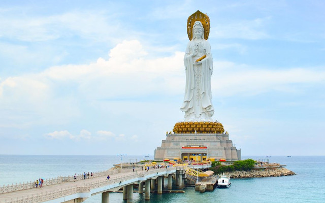 南山海上观音 南山海上观音
