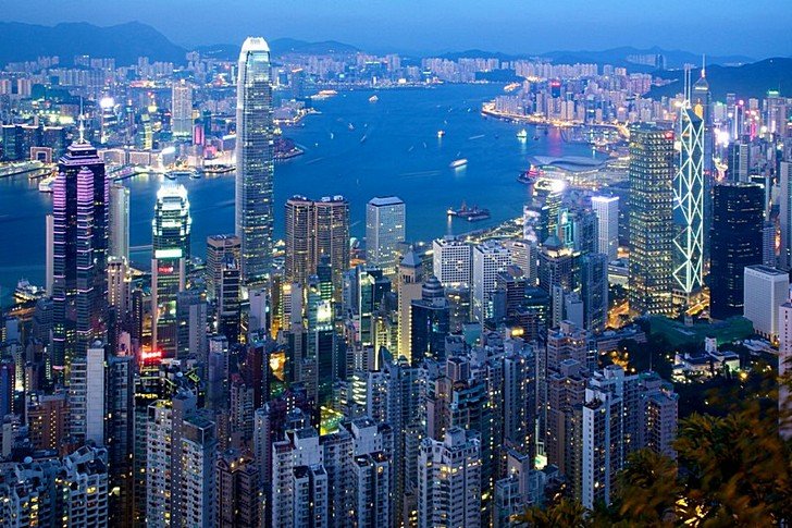 香港维多利亚湾