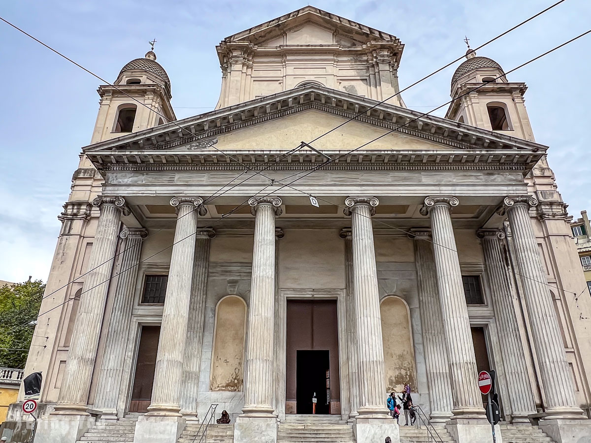 热那亚必去景点|圣母领报圣殿(Basilica della Santissima Annunziata del Vastato)