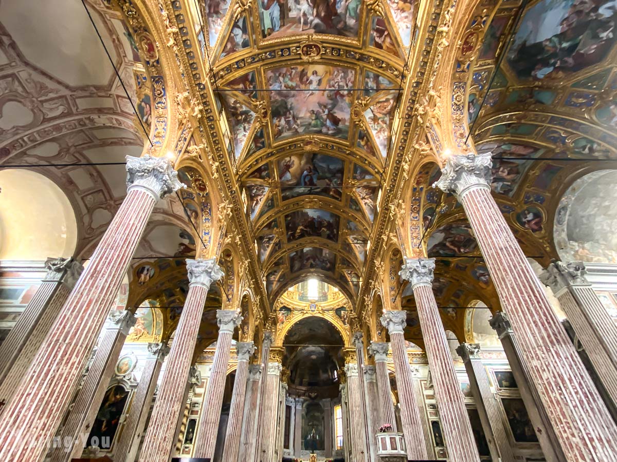热那亚必去景点|圣母领报圣殿(Basilica della Santissima Annunziata del Vastato)