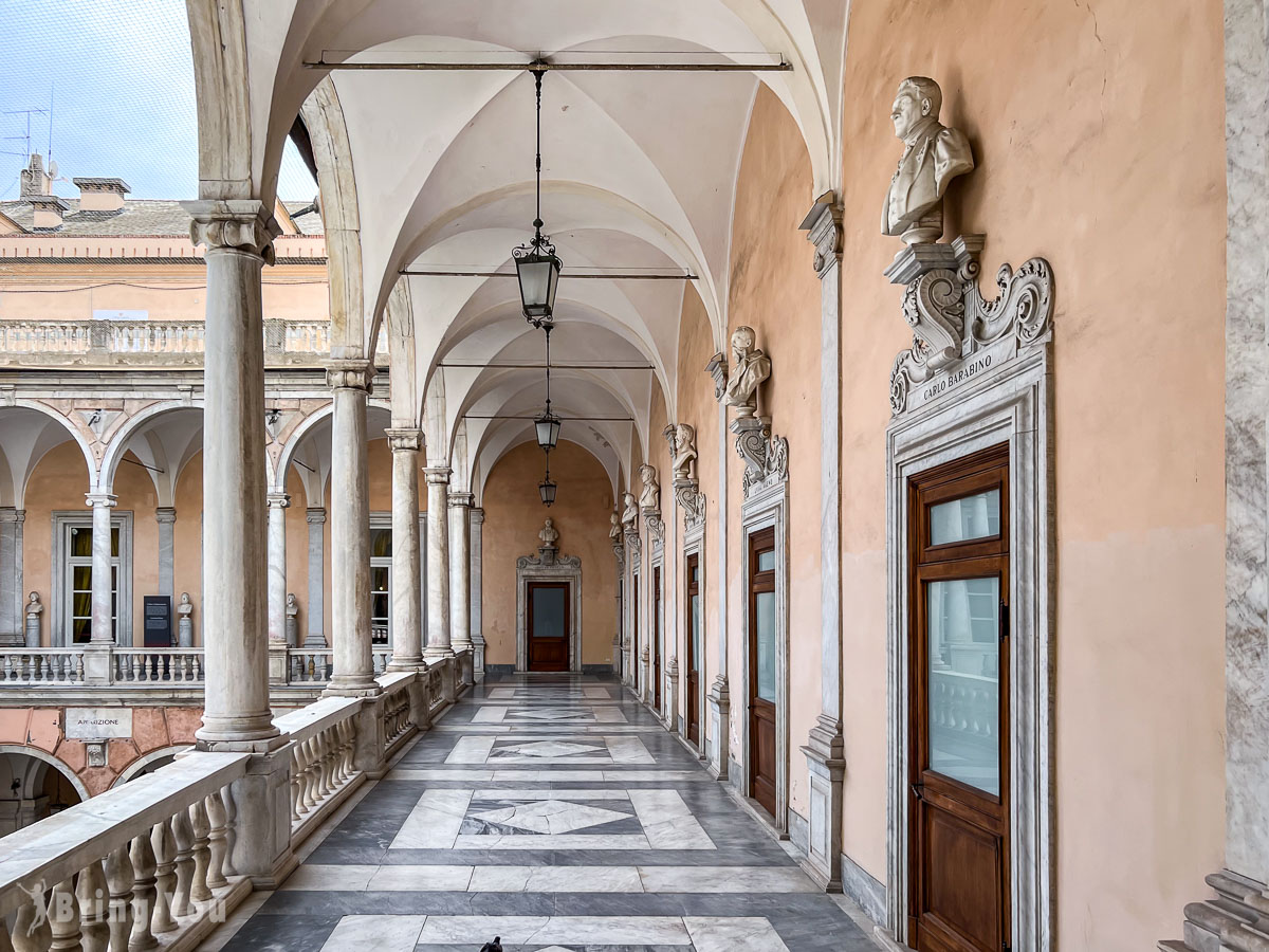 热那亚必去景点|加里波底路(Via Garibaldi)|白宫 Palazzo Bianco