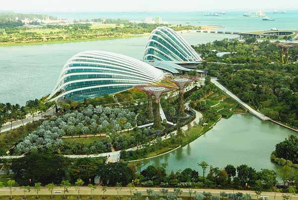 滨海湾花园的美景