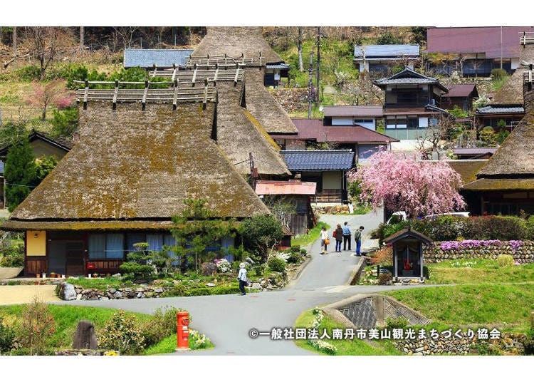 让人仿佛是时光倒流回到古代的茅葺之里