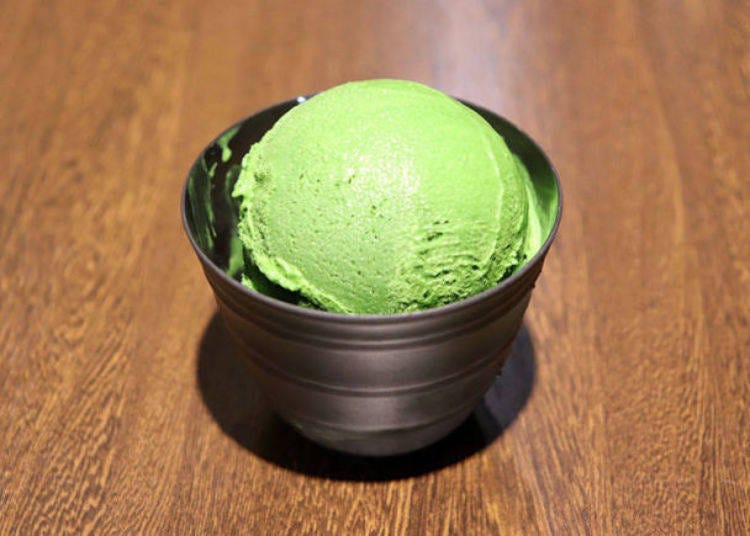 有「世界最浓」称号的抹茶意式冰淇淋「抹茶Premium NO.7」
