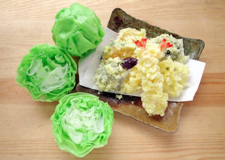 食物模型成品示意图