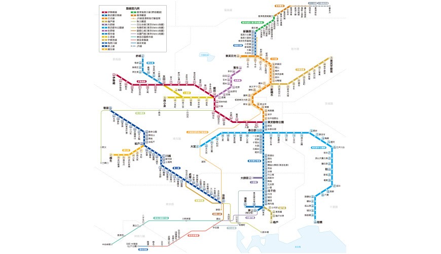 东京自由行旅游东京交通系统与电车路线整理全攻略