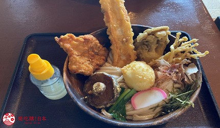 北海道自驾推荐羊蹄山行程「名水うどん 野々伞」