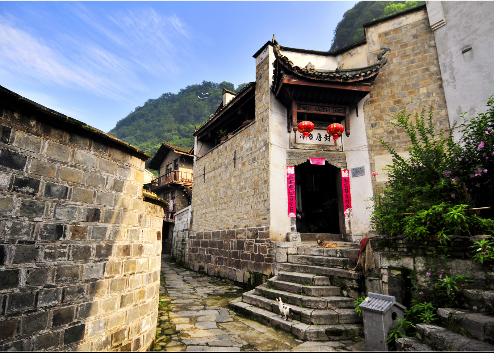 江南民居:付家大院正门 ,何昌华.jpg